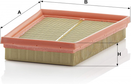 Filtru aer Mann pentru Ford Fiesta, Fusion [1]