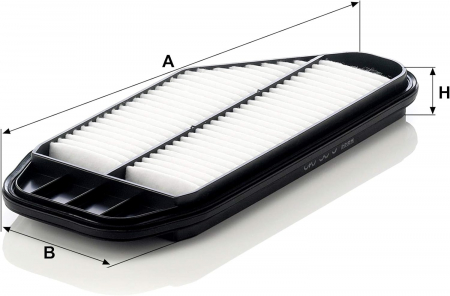 Filtru aer Mann pentru Chevrolet Spark [1]