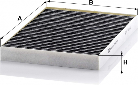 Filtru habitaclu Carbon Activ Mann pentru Chrysler 300C [1]