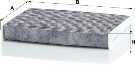 Filtru habitaclu Carbon Activ Mann pentru Dacia Dokker/Lodgy [1]