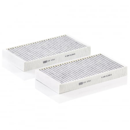 Filtre Habitaclu - Set filtre habitaclu Carbon Activ Mann CUK2723-2 pentru Renault Laguna