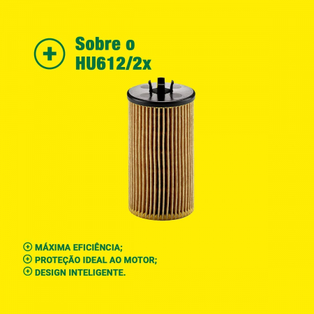 Filtru ulei Mann HU 612/2 x pentru Alfa Romeo Chevrolet Fiat Opel Saab Suzuki [1]