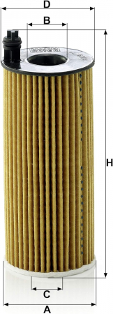 Filtru ulei Mann HU 6004 x pentru BMW seria 1 - seria 7, Toyota [1]