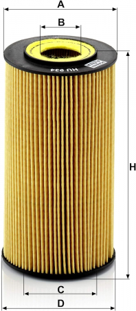 Filtru ulei Mann pentru Mercedes-Benz E-Class, G-Class, M-Class, S-Class [1]