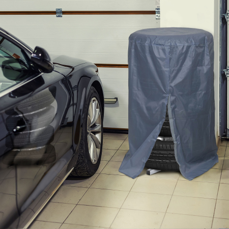 Stativ Depozitare Roți Auto MNC (Max. 4 Roți) - Aluminiu, Anti-Deformare [4]