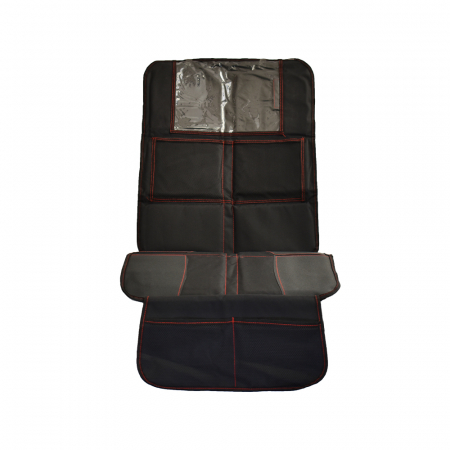 Husa de protectie pentru scaun auto copii cu buzunar pentru tableta [1]