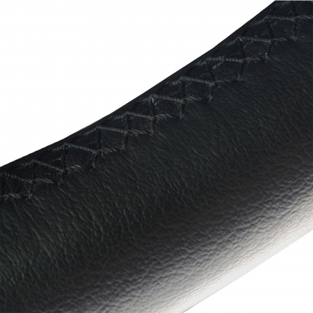 Husa din piele naturala pentru volan, cu snur, 37-38 cm [1]