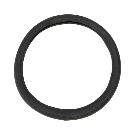 Branduri - Husă Volan Umbrella Piele Ecologică Perforată - Negru, 40-42 cm