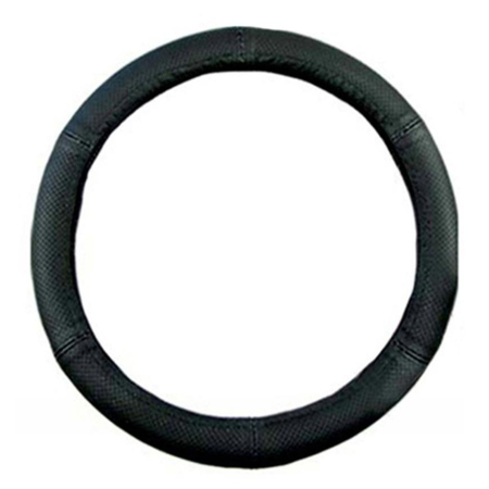 Huse Auto - Husă Volan Umbrella Piele Naturală - Negru, 39-41 cm