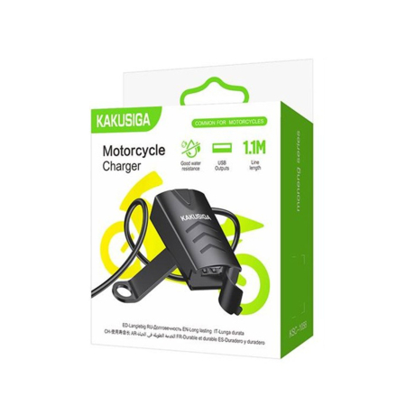 Branduri - Încărcător Moto USB Kaku KSC-1058, Waterproof, Montaj pe Ghidon, Negru