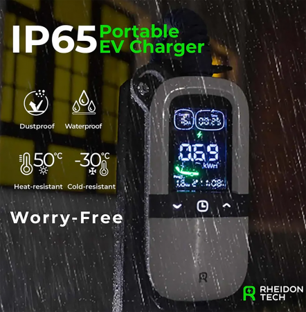 Incarcator portabil PC200 pentru masini electrice conector type 2 3,6kW 6-16A reglabil 230V 6m cablu de incarcare [4]