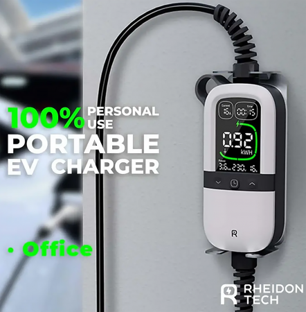 Incarcator portabil PC200 pentru masini electrice conector type 2 3,6kW 6-16A reglabil 230V 6m cablu de incarcare [3]