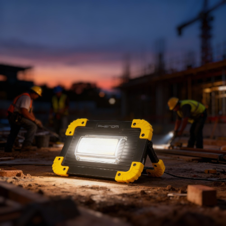 Lampă de Lucru Multifuncțională Phenom - 1000 Lumeni LED COB, Power Bank, Acumulator Li-ion (IPX4) [4]