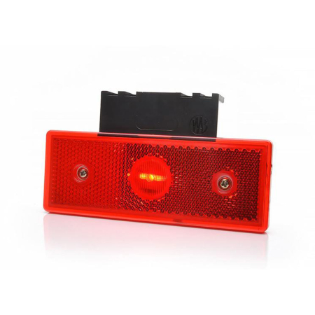 Branduri - Lampă gabarit LED WAS W201 – 12V-24V, poziție roșu, montaj universal