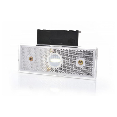 Branduri - Lampă gabarit LED WAS W201 – 12V-24V, poziție alb, montaj universal