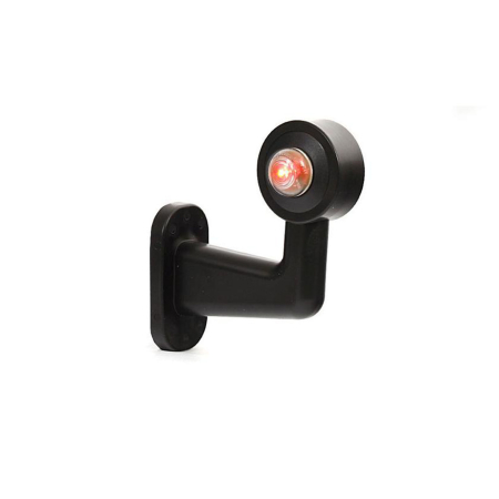 Branduri - Lampă gabarit LED cu braț WAS W21.2 – 12V-24V, poziție alb/roșu, dreapta, montaj universal