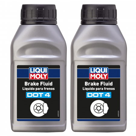 Lichid de Frana - Pachet 2 x Lichid de frana DOT 4 Liqui Moly 500 ml