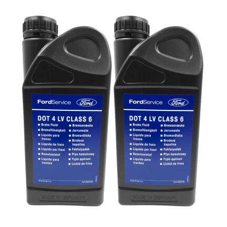 Lichid de Frana - Pachet 2 x Lichid de frana Ford DOT 4 LV Class 6, 500 ml