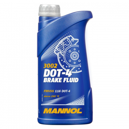 Lichid de Frana - Lichid de frana Mannol DOT4 1 litru
