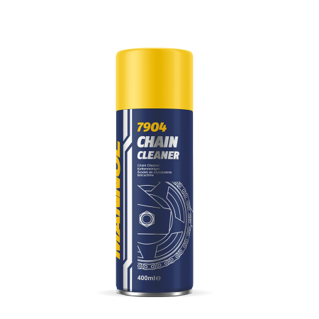 Branduri - Degresant Lanțuri MANNOL Chain Cleaner 400 ml - Curățare Rapidă, O/X/W-Ring (Aerosol)