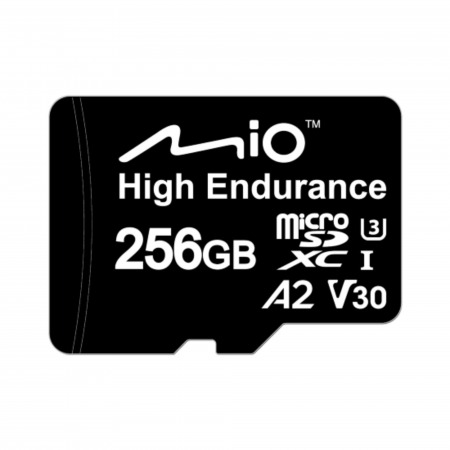 MIO Card de Memorie microSD High Endurance 256GB V30 U3 A2
