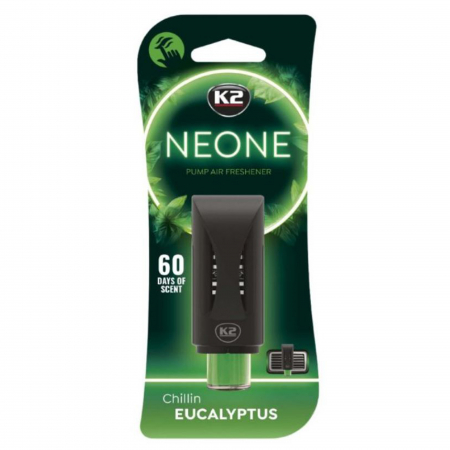 Odorizante grila - Odorizant auto grila ventilatie Puf-Puf K2 NEONE EUCALIPT (Unisex)