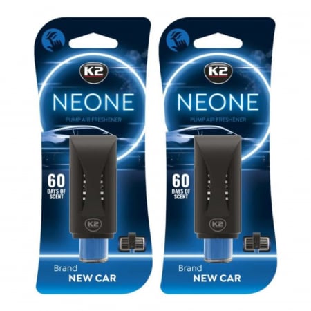 Odorizante grila - Pachet 2 x odorizant auto grila ventilatie Puf-Puf K2 New Car (Unisex)
