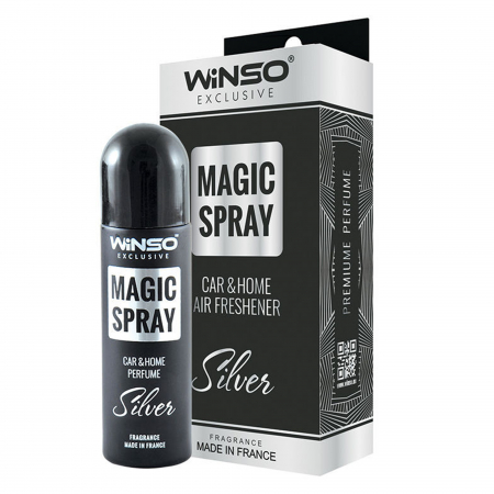 Odorizante Auto - Odorizant auto Winso Exclusive Magic Spray 30ml Silver