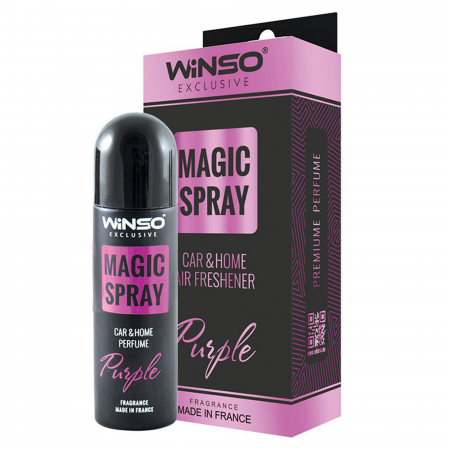 Odorizante Auto - Odorizant auto Winso Exclusive Magic Spray 30ml Purple