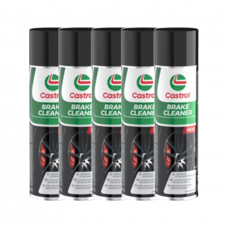 Intretinere si Cosmetica Auto - Pachet 5 bucati spray Castrol pentru curatat frane 500ml