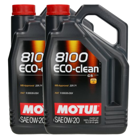 Branduri - Pachet 10 litri Ulei Motul 8100 Eco-Clean 0W20