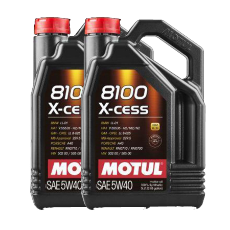 Pachete cu pret redus - Pachet 10 litri ulei Motul 8100 X-Cess 5W40 – Protecție completă și performanță pentru motoare moderne