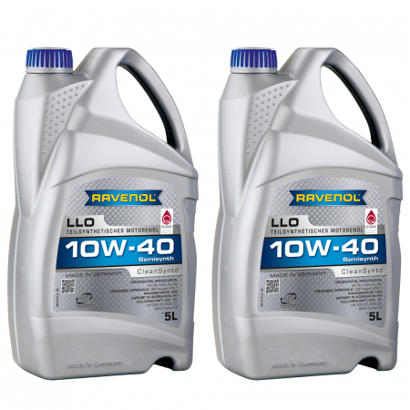 Branduri - Pachet 10 Litri ulei Ravenol LLO 10W40