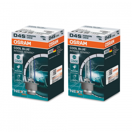 Xenon - Pachet 2 Bec Xenon D4S Xenarc Osram Cool Blue Intense NextGen