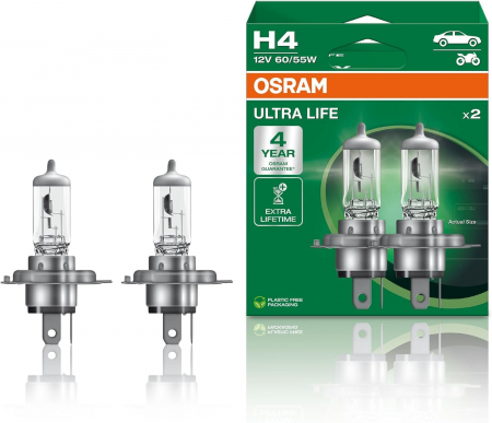 Set 2 becuri H4 Osram Ultra Life [1]