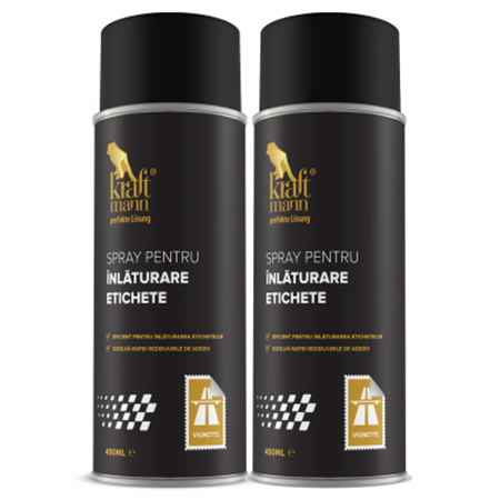 Produse curatare IT - Pachet 2 buc Spray înlăturare etichete - 450 ml