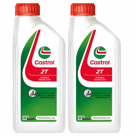 Consumabile Moto - Pachet 2 litri ulei Castrol 2T pentru amestec