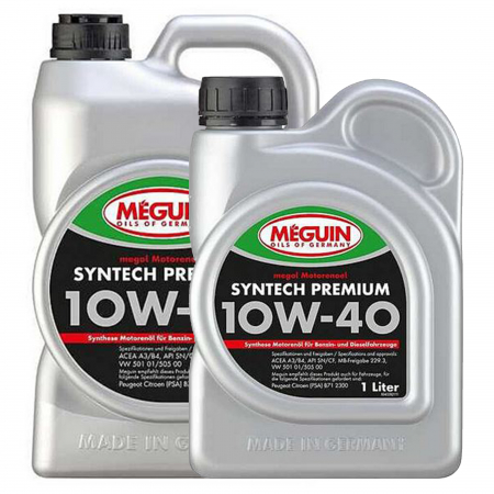 Branduri - Pachet 6 litri Ulei Meguin Premium Sintetic 10W40