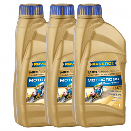 Consumabile Moto - Pachet 3 litri ulei Ravenol 2T MPS