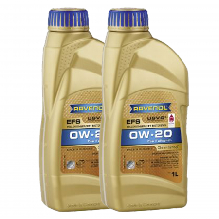 0W20 - Pachet 2 litri Ulei Ravenol EFS USVO 0W20