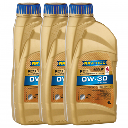 Branduri - Pachet 3 litri Ulei Ravenol FES USVO 0W30