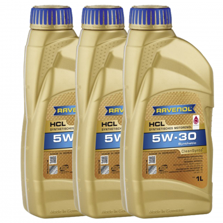 5W30 - Pachet 3 litri ulei Ravenol HCL 5W30