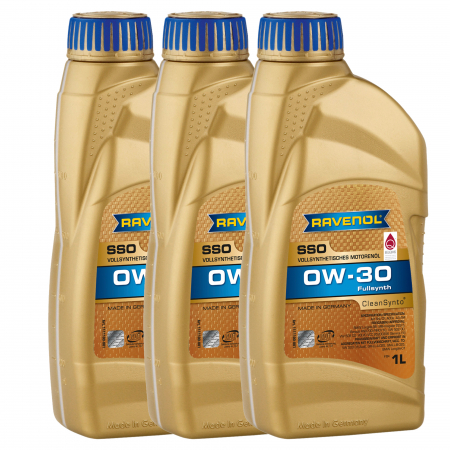 Branduri - Pachet 3 litri ulei Ravenol SSO USVO 0W30