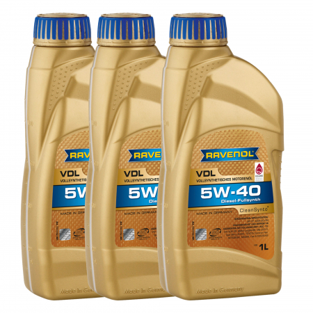 Branduri - Pachet 3 litri ulei Ravenol VDL 5W40