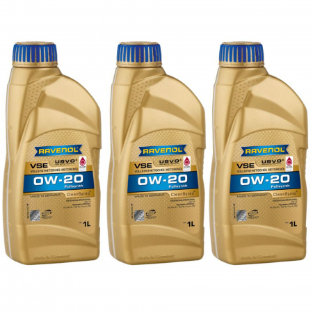 Branduri - Pachet 3 litri Ulei Ravenol VSE USVO 0W20