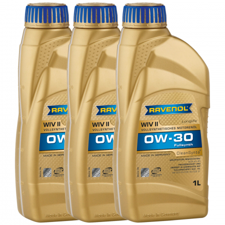 Branduri - Pachet 3 litri ulei Ravenol WIV II 0W30