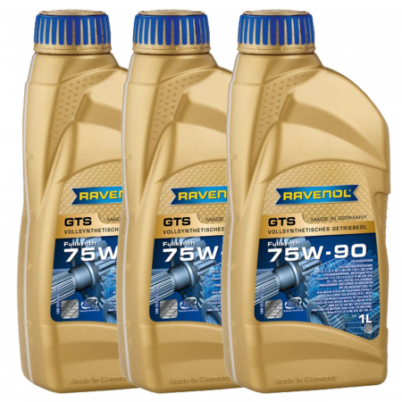 Uleiuri si Lichide - Pachet 3 litri ulei transmisie Ravenol GTS 75W90