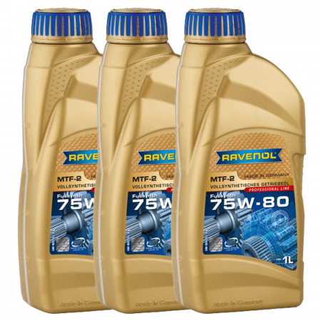 Branduri - Pachet 3 litri ulei transmisie Ravenol MTF-2 75W80