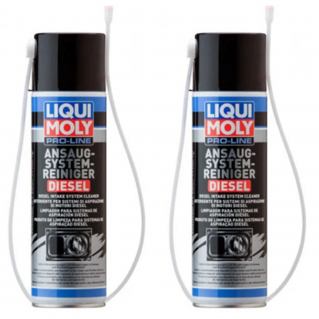 Branduri - Pachet 2 Spray Liqui Moly Pro-Line de curatare admisie motoare diesel și EGR 400 ml