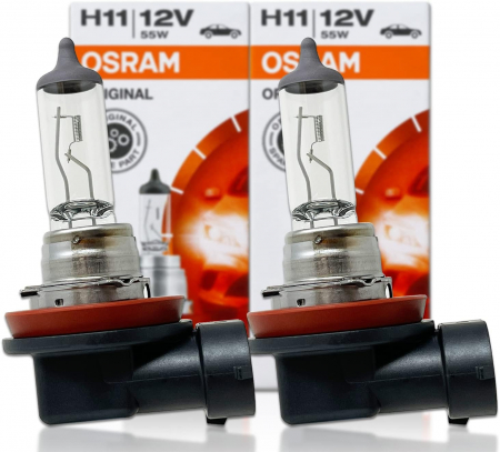 Electrica si Electronice Auto - Pachet 2 becuri halogen H11 12V Osram Original